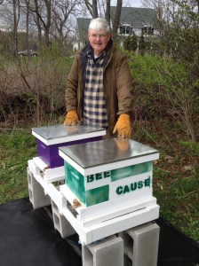 New condos for the hives, just bee-cause.